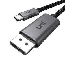 USB C to Displayport Cable 4K 60HZ, 6ft - 2 Pack, Sturdy Aluminum USB Type-C ...