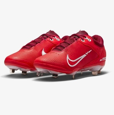 Nike Hyperdiamond 4 Elite Women's Softball Cleats CZ5917-616 Red Size 8.5