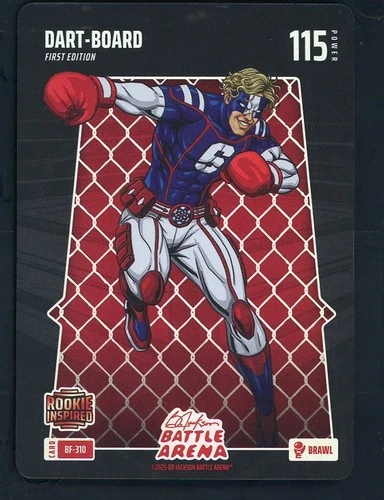 2026 Bo Jackson Battle Arena Dart-Board Jaxson Dart Battlefoils Brawl Rookie