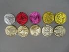 Vintage 1990s Mighty Morphin Power Rangers Morpher Coins Lot of 10 (x)