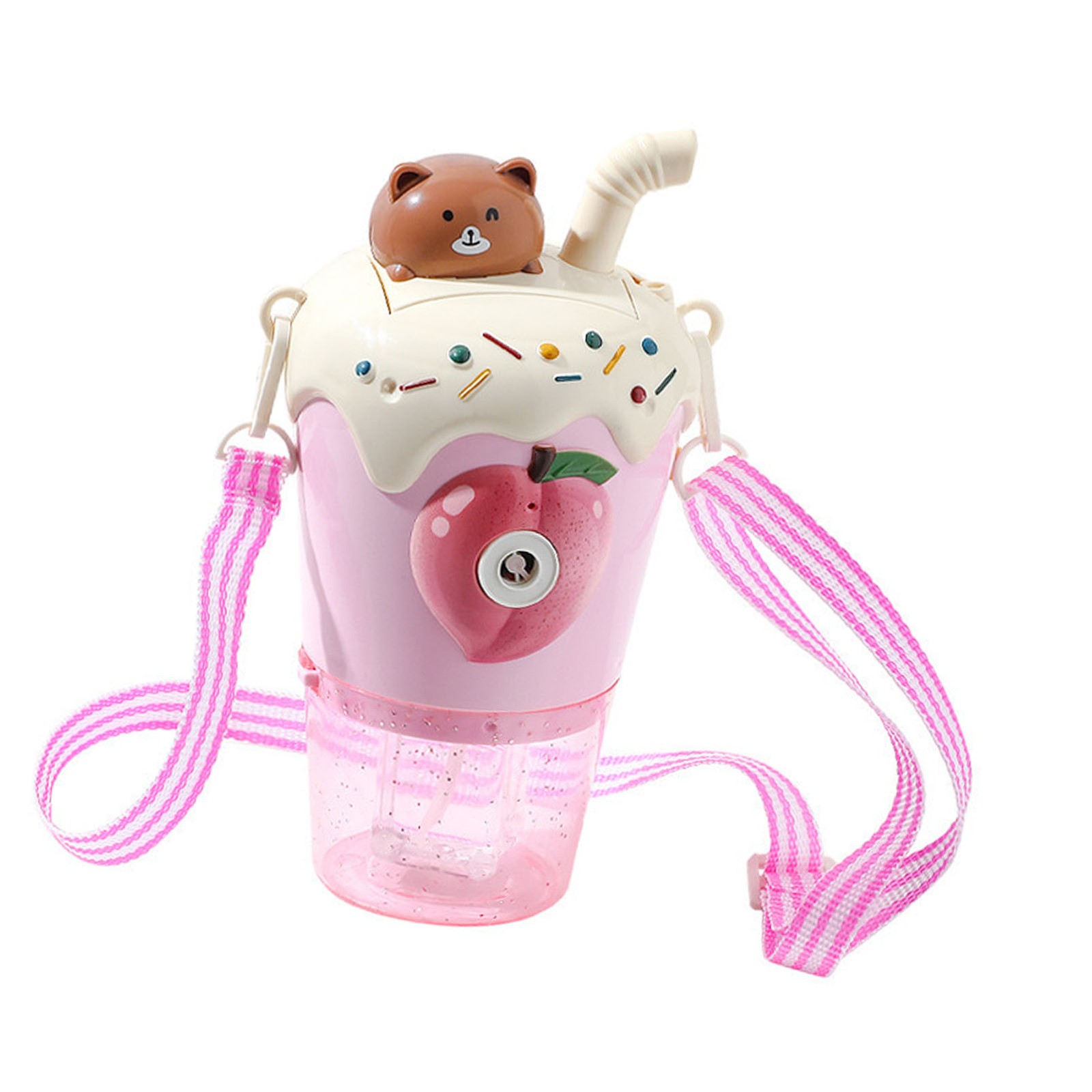 ✿ Automatic Children Bubble Machine With Lights And Music For Kids