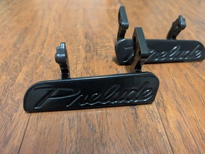 97-01 Honda Prelude coupe Outside Door Handles Pair, Prelude Logo -HANDLE ONLY - Bild 1 von 4