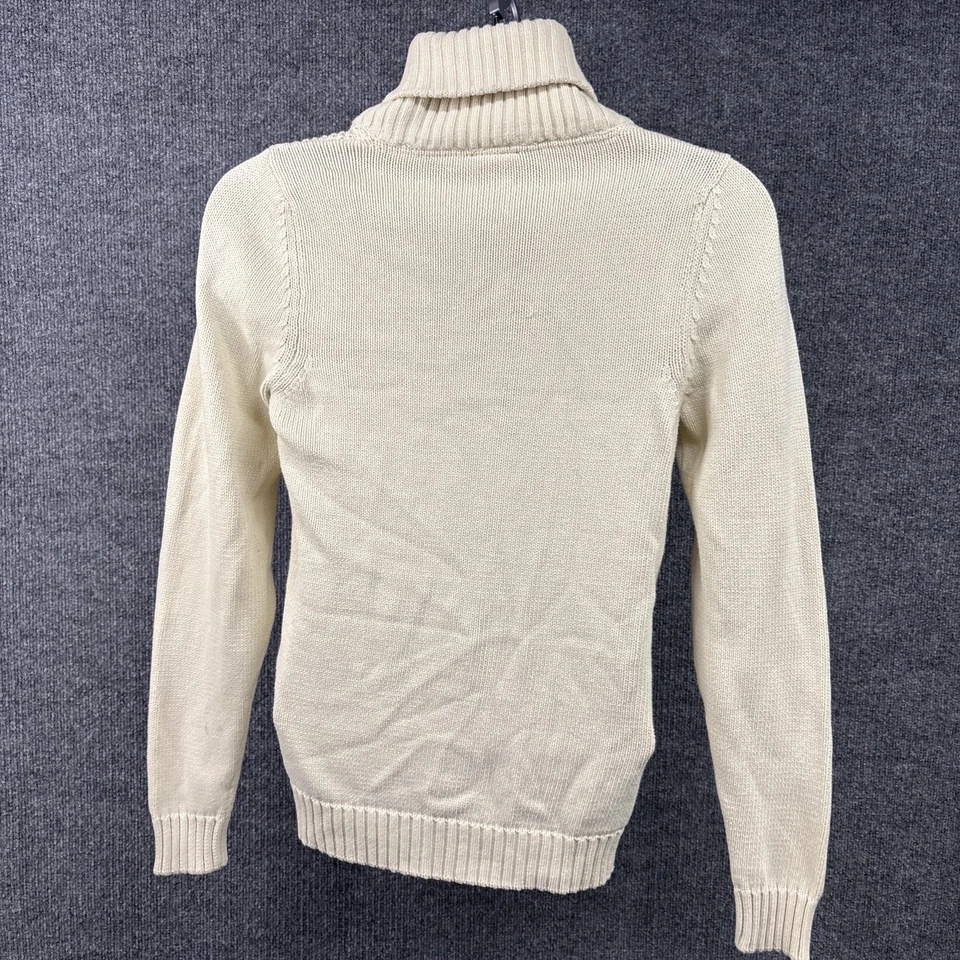 H & M HM Cabina Suéter Cárdigan Invierno Esquí Acogedor Para hombres XS Botón Mantón Cuello Foto 4 de 4