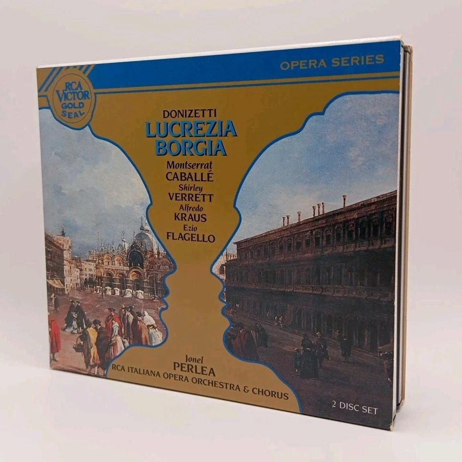 ✨ Cd * Lucrezia Borgia _ Jonel Perlea _ Opera Italien _ RCA Victor Gold seal - Photo 1/4