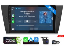 CAM+For BMW 3 Series 328 335 E90 9" Android Auto 14 4+64 Apple CarPlay Car Radio