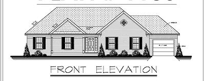 1717sf Ranch House  Plan  w Garage  on Basement  eBay