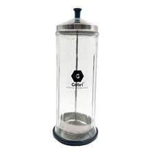 Barbicide Hygienic Jar Glass Small Barber Hairdresser Scissors Tools Equipment