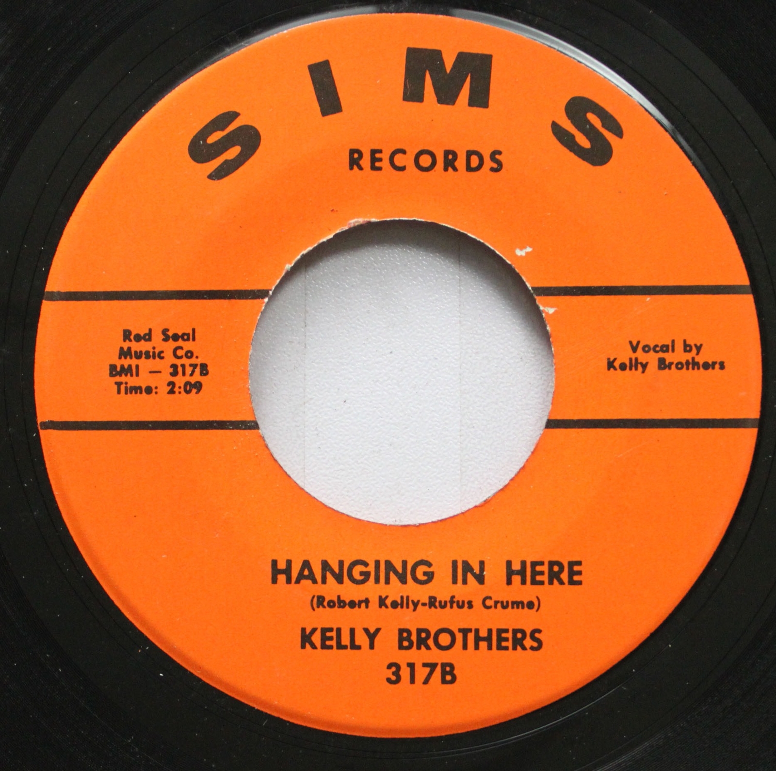 Northern Soul 45 Kelly Brothers You Put Your Touch On Me / Hanging In