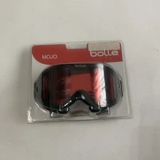 Bolle 20571 Mojo Snow Goggles Shiny Black/Vermillon Very Good Condition