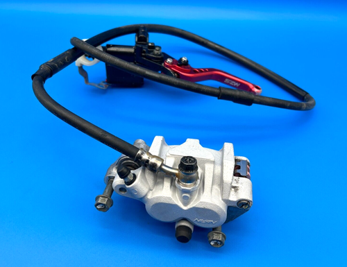 2014 HONDA CRF150F OEM NISSIN FRONT BRAKE CALIPER MASTER CYLINDER ASSEMBLY