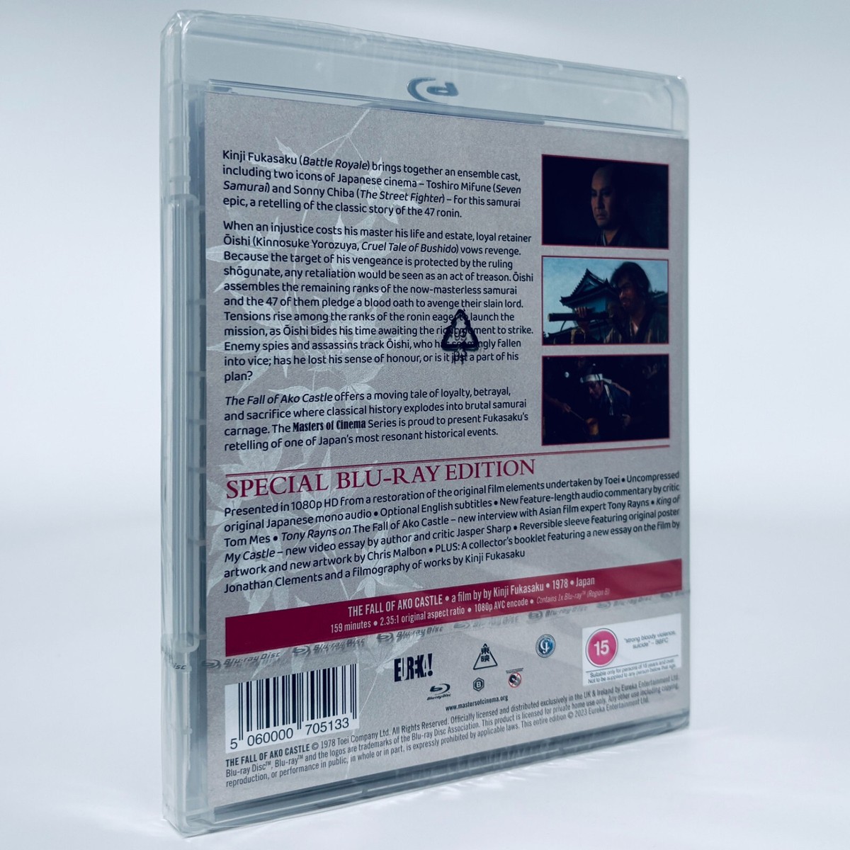 Fall of Ako Castle Toshiro Mifune Sonny Chiba Kinji Fukasaku Blu