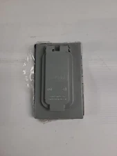 5146-0 Hubbell 1-Gang Weatherproof Cover, Vertical, Duplex, Gray