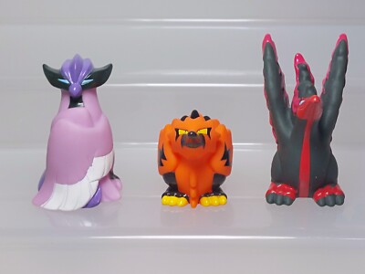 Galarian Articuno Zapdos Moltres Pokemon Kids Puppet Figure Bandai