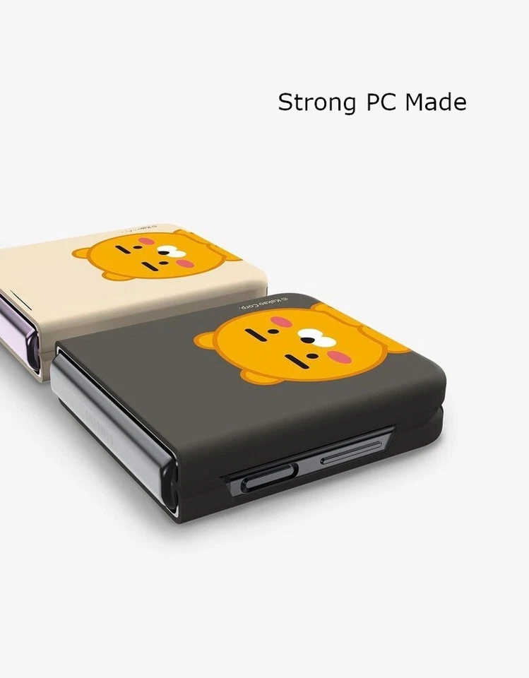 Funda rígida color a prueba de golpes Kakao Friends Corea para Samsung Galaxy Z FLIP 5 Foto 4 de 4