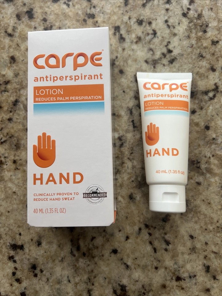 carpe antiperspirant hand lotion eBay