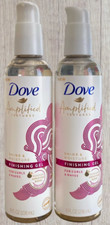 2 Dove Amplified Textures Shine  Moisture Finishing Gel for Curls  Waves, Aloe