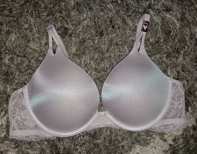 VS very sexy  push up bra BRAND NEW size 34b pale grey V hardware 