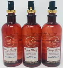 3 BATH  BODY WORKS AROMATHERAPY YLANG YLANG ESSENTIAL OIL MIST SPRAY PILLOW LOT