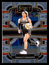 2024 Panini Select WNBA - Concourse Silver Prizm #18 DiJonai Carrington
