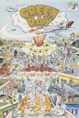 Green Day Dookie Album Art Poster 24 X 36 | eBay