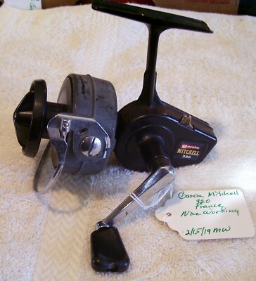 VINTAGE GARCIA MITCHELL 320 REEL 02/015/19MW nice working FRANCE