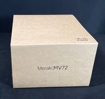 NEW Cisco Meraki MV72-HW Outdoor Security IP Varifocal Dome Camera Unclaimed