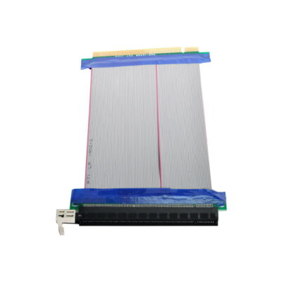 20cm PCI-E Express 16X to 16x Male to Female Riser Extender Card Ribbon Cable