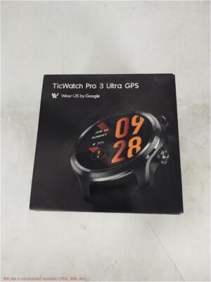Ticwatch Pro 3 Ultra GPS Smartwatch Qualcomm SDW4100 SEE DETAILS