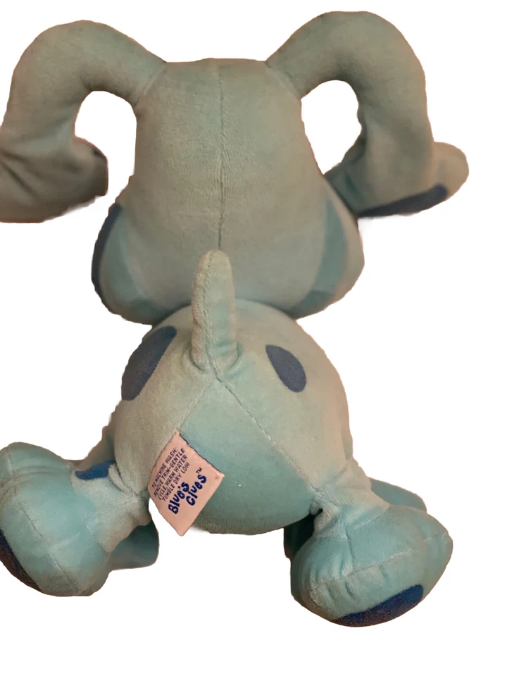 De colección 10” Eden Viacom Blues Clues Perro Azul Peluche Cachorro Años 90’s Foto 4 de 4