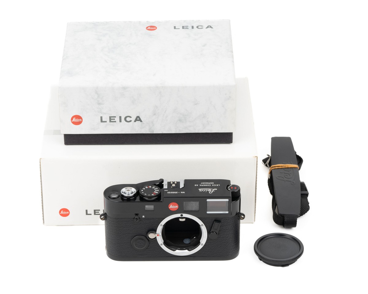Ex++ Leica M6 TTL ICS 0.85 Camera Body Black Paint Limited
