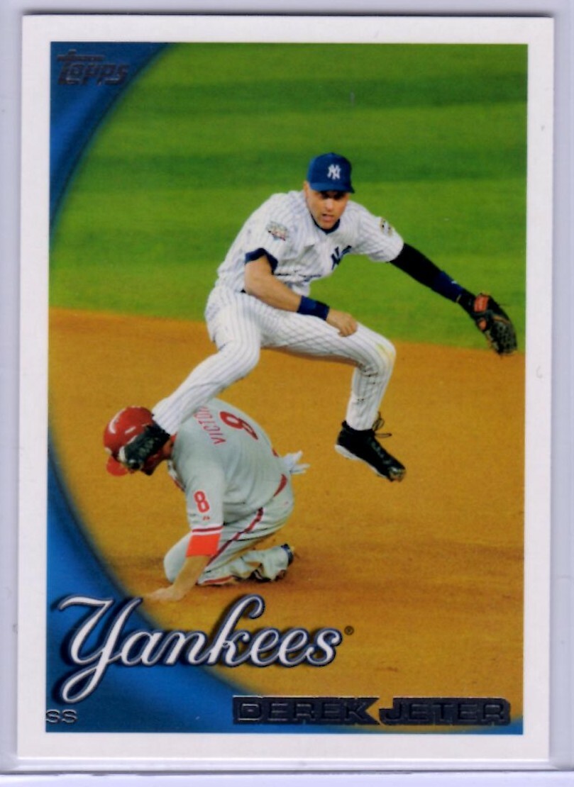 2010 Topps #549A Derek Jeter ~ NY Yankees! 💎 The Captain! 💎