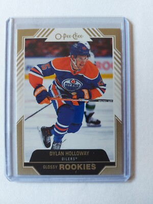 22/23 UD NHL Hockey Dylan Holloway #R-11 [OPC Glossy Rookies Gold] - Pack Fresh!