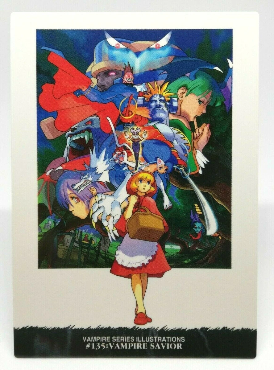135 VAMPIRE SAVIOR Card Dass Masters ALL CAPCOM WORLD 1ST Edition | eBay