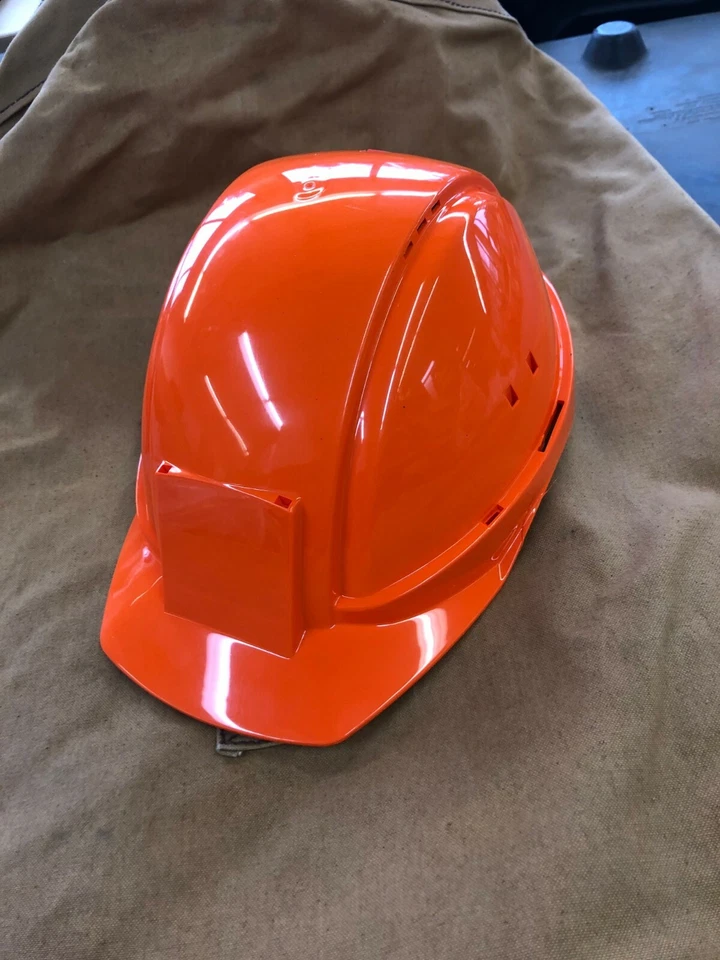 US Army Baustellenhelm PELTOR orange - Bild 1 von 4