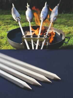 sehr stabiler MULTIHALTER 6mm 20 SPIESSE STECKERLFISCH FLAMMLACHS Feuerschale