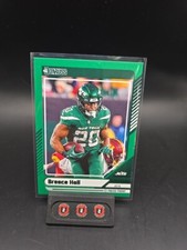 Breece Hall 2024 Donruss Green Press Proof New York Jets #8