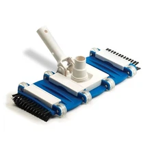 Flexible Weighted Vacuum for In-ground Pools w Wheels & Side Brushes #8165