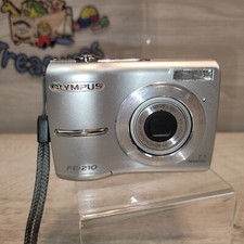 Olympus 7.1 Megapixel Optical Zoom FE-210 Digital Camera For Parts Only Untested