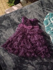 Embellished Tulle Baby Girl Dress Toddler Dresses Girls Tulle Fancy Sz 12