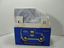 Vintage Die Cast Coin Bank. 1931 Ford Panel Truck. Cooper Lifeliner. NIB