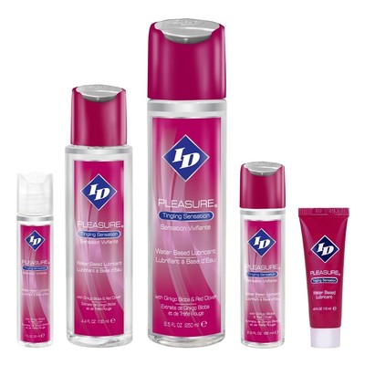 ID Pleasure Lube - Water Based Tingling Sensation Lubricant