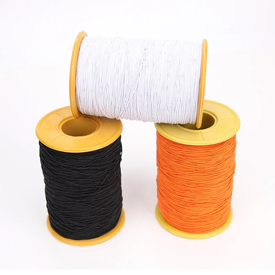 0.45mm Elastic Thread Cord for Shirring Fabric Sewing Jewellery Making Craft DIY - Image 3 of 4