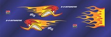 Water Slide Decal For Hot Wheels 164 For 55 Chevy Gasser Racing V9 326