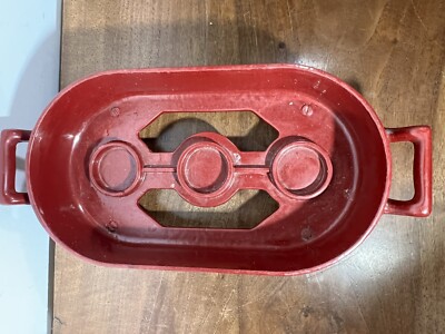 Ancien Chauffe-plat Staub En Fonte - Bougie Réchaud, Occasion