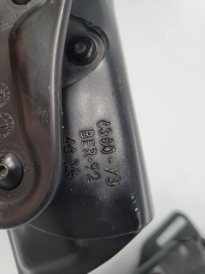 SAFARILAND 6360 73 ALS LEVEL 3 DUTY HOLSTER BERETTA 92, 92F, 92FS, 92D, M9 RH - Image 3 of 3