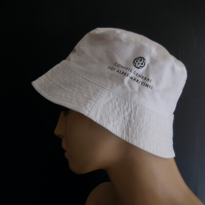 Bob 06 Conseil Général Alpes Maritimes France white black unisex LOGOPROM N6316