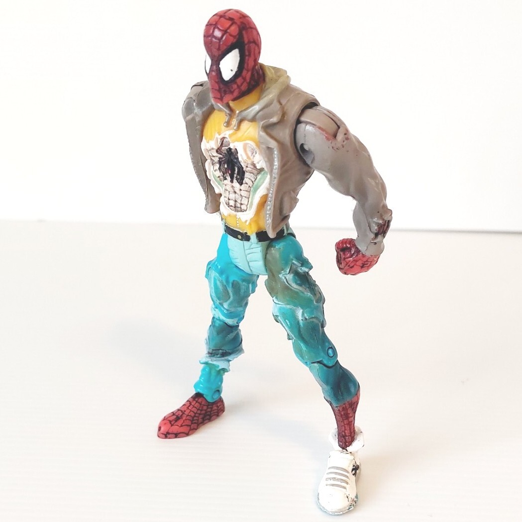 ToyBiz 1999 Spider Racer RC 1/18 スパイダーマン 1999 Spider-Man Spider Power-Street Warrior Spiderman Action