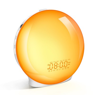 Light Alarm Clock Alarm Light [Panel Full Screen Sunrise & Sunset Reprodu...