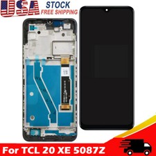 Replacement 6.52" LCD Touch Screen Digitizer Assembly Frame For TCL 20 XE 5087z