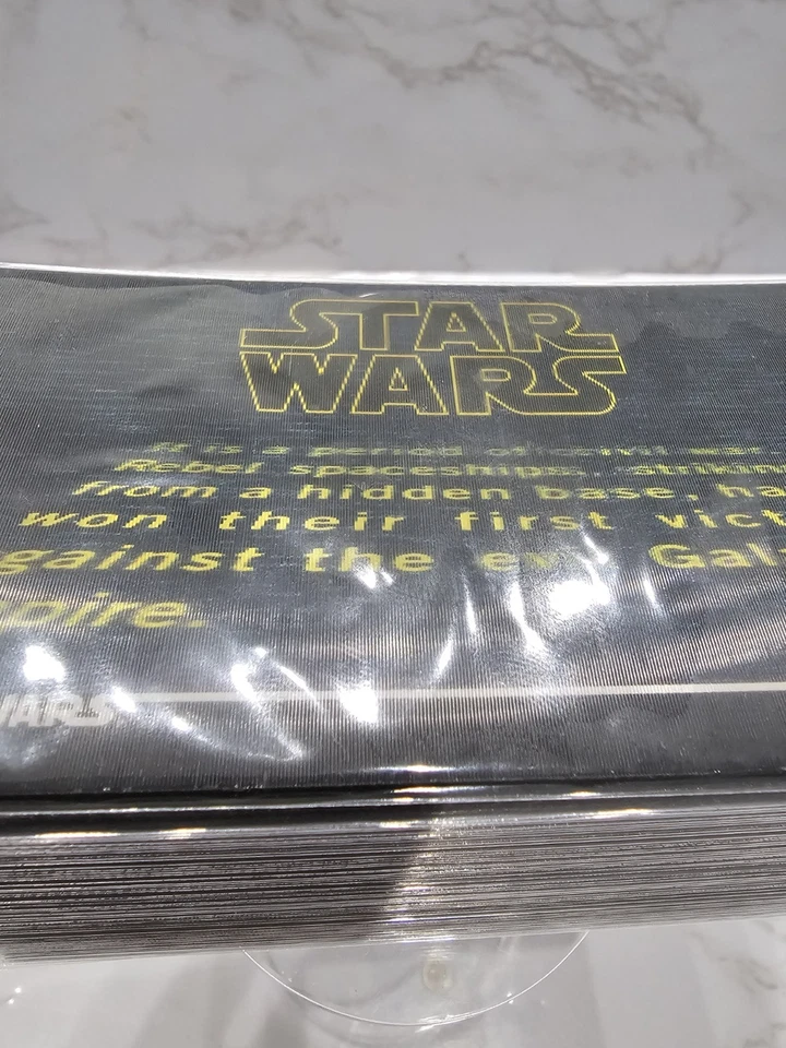 1996 Star Wars 3D Lenticular Complete Card Set 1 - 63 Holographic Vader Wide Old - Image 2 of 4